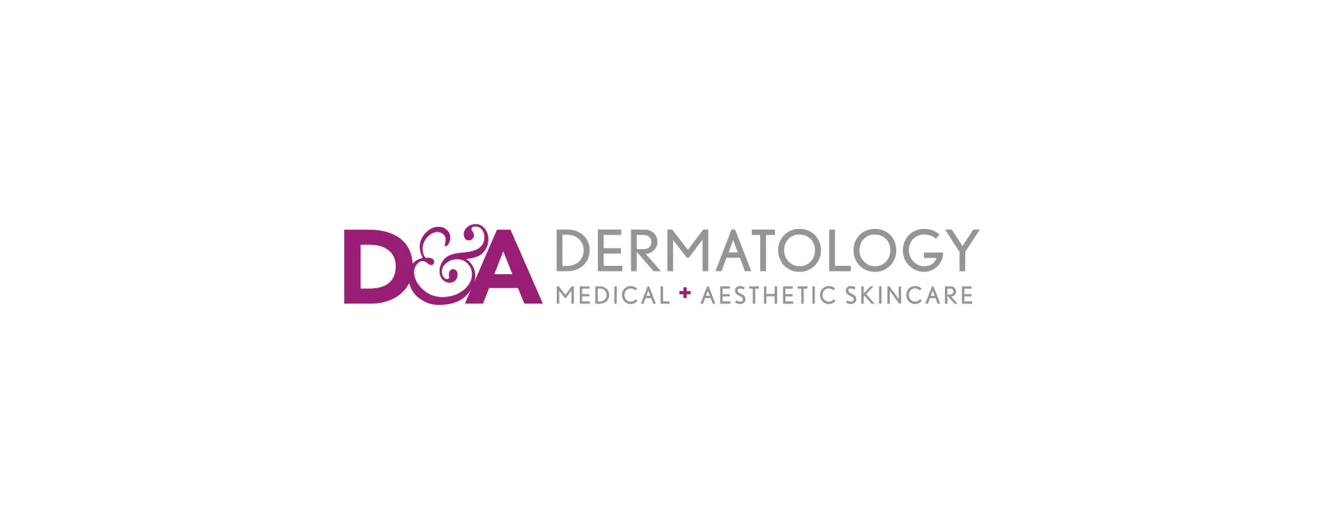 D&A Dermatology logo design