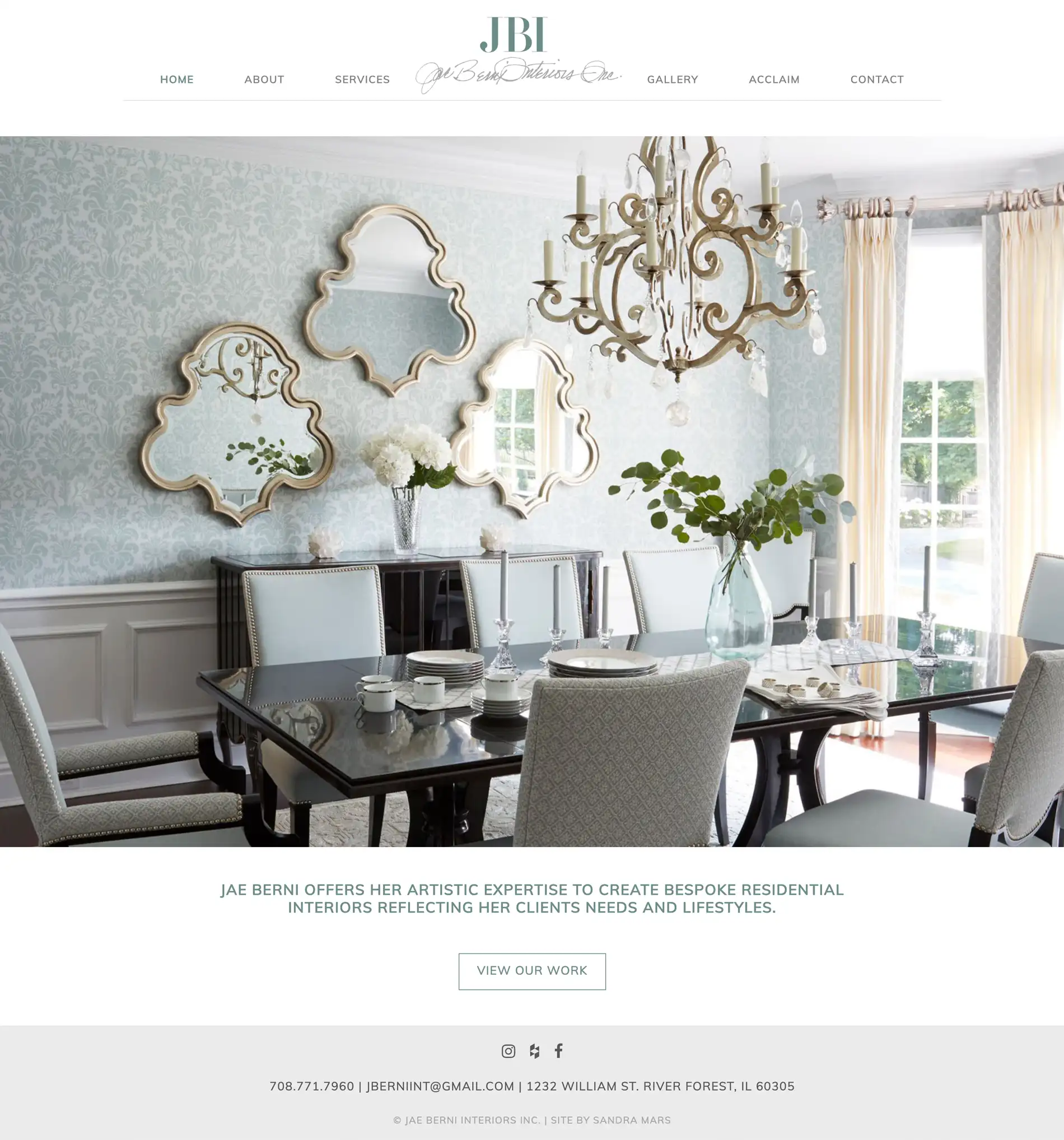 Jan Berni Interiors homepage image