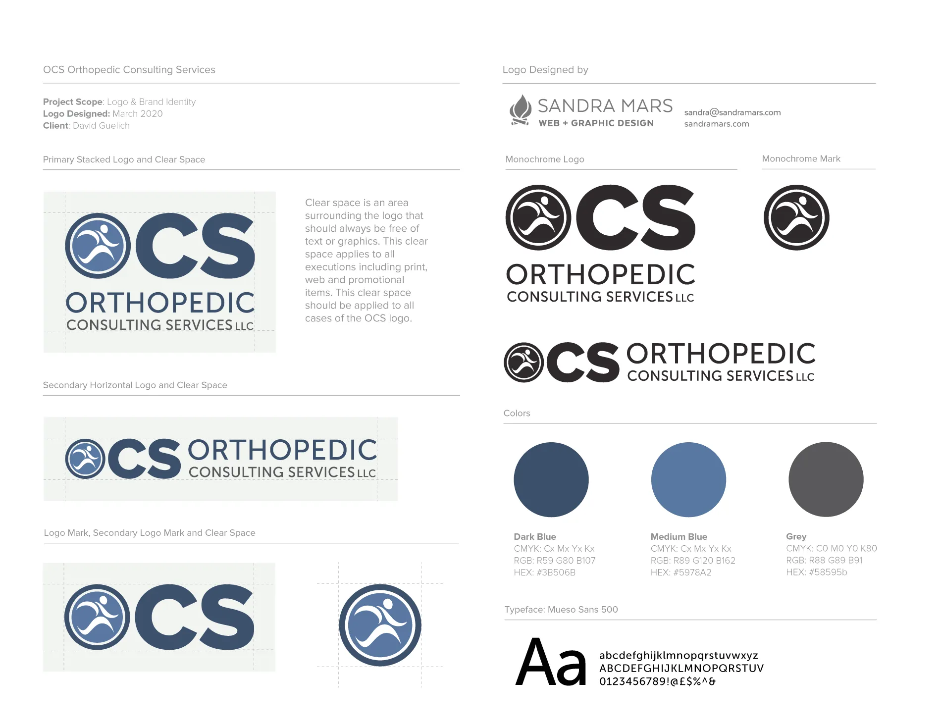 Orthopedic Consulting Services styleguide